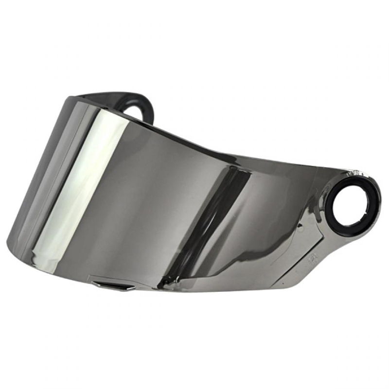 Sølvfarvet iridium-plexi til LS2 FF322/ FF358/ FF385/ FF392/ FF396-hjelme