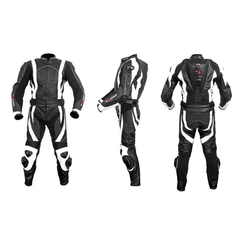 Pánské kalhoty Tschul 787 černo-bílé výprodej