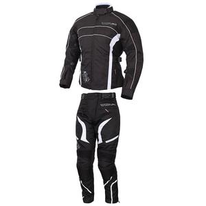 Motorcykeldragt til kvinder RSA SW-01 hvid - 2 stk. udsalg