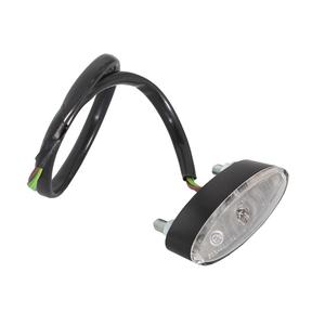 Universal LED-baglygte Mini Oval Hvid