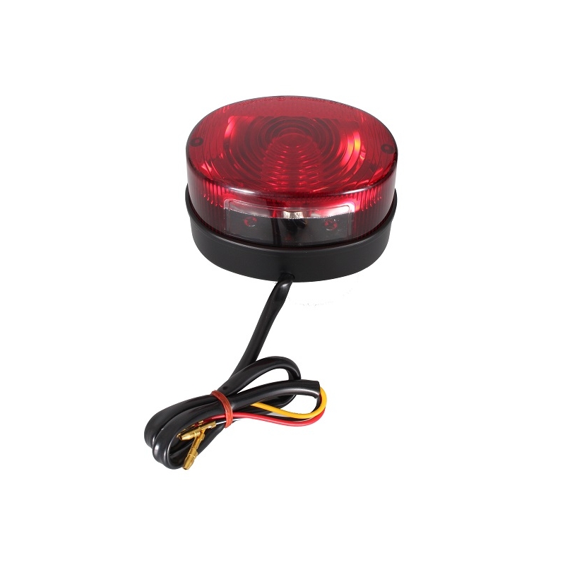 Universal baglygte oval