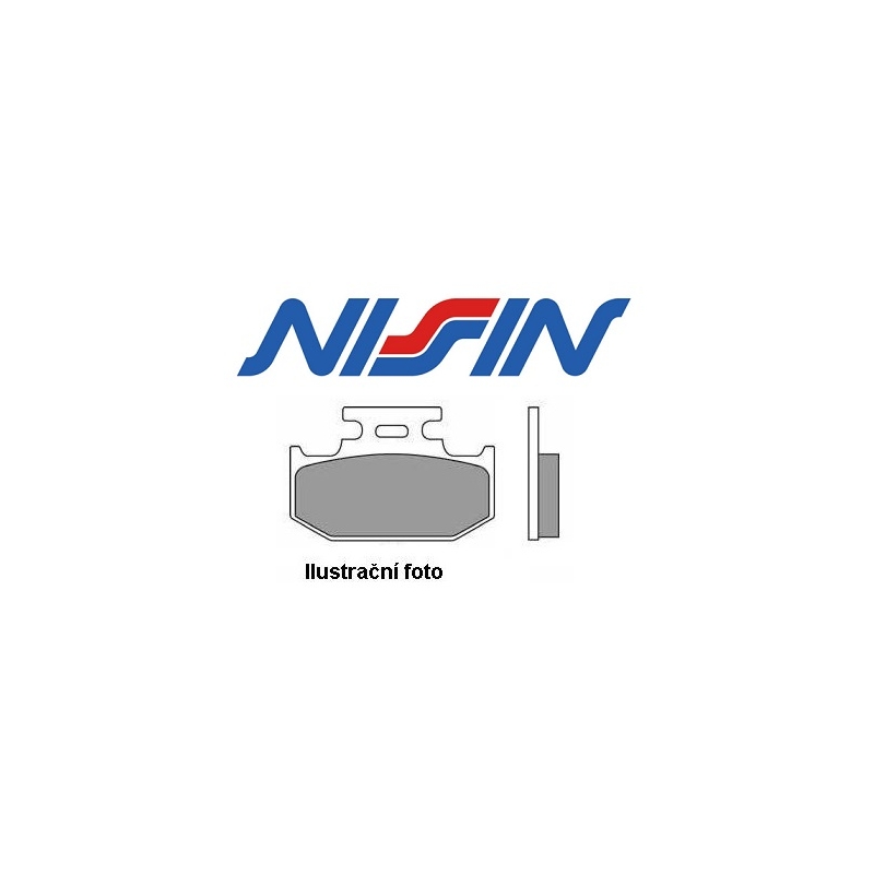 Brzdové destičky přední Nissin 2p274 ST výprodej