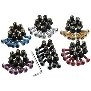 Oxford guld plexiglas skruesæt