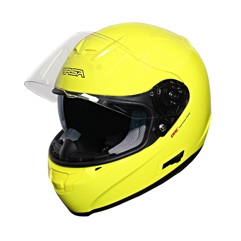 Přilba na motorku RSA SR-01 žlutá výprodej
