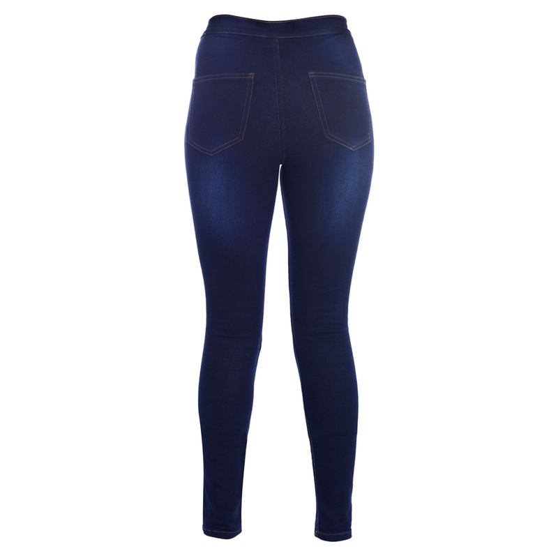 Oxford Jeggings blå