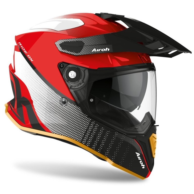 Enduro přilba Airoh Commander Progress SE červeno-černá