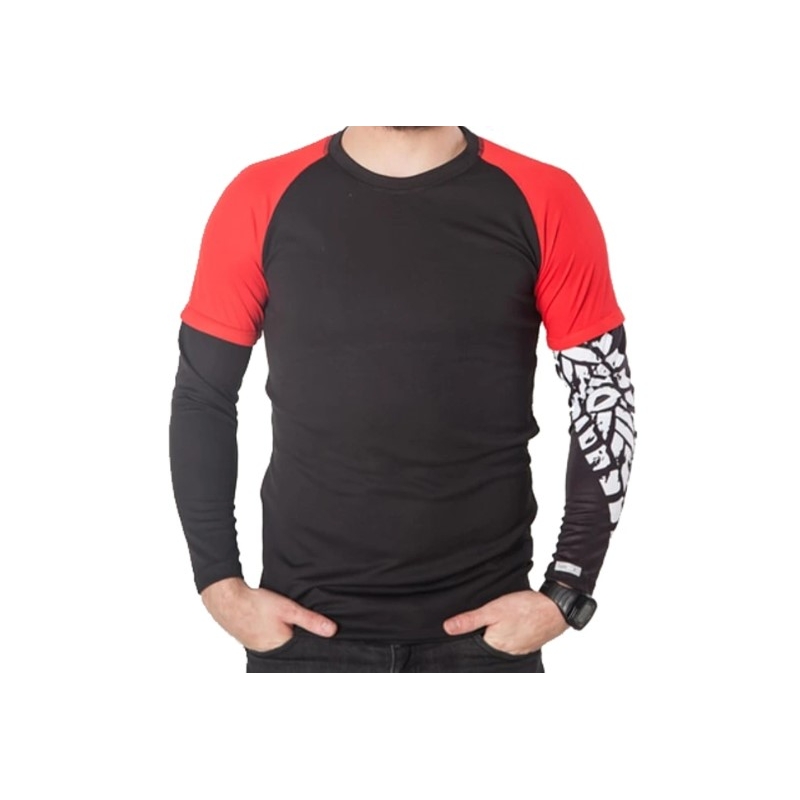 T-shirt nanosilver® med Coolmax®-fiber - langærmet udsalg