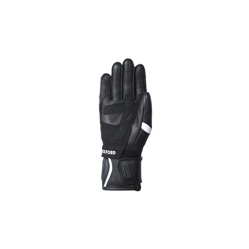Motorcykelhandsker Oxford RP-5 2.0 sort og hvid