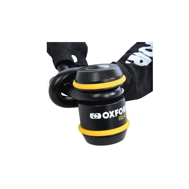 Oxford Beast Lock sort og gul udsalg