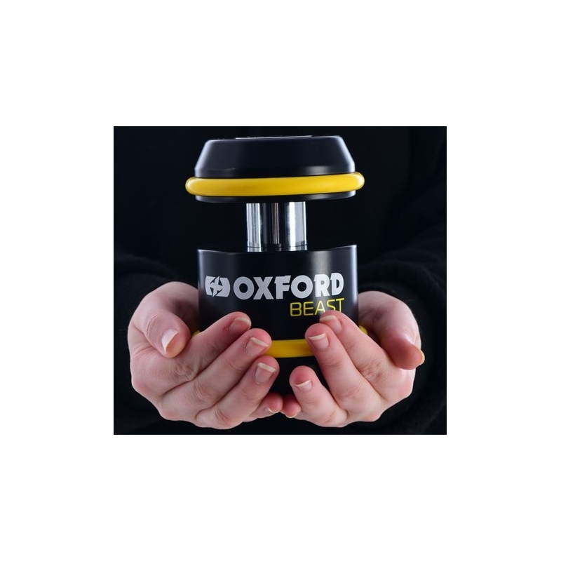 Oxford Beast Lock sort og gul udsalg