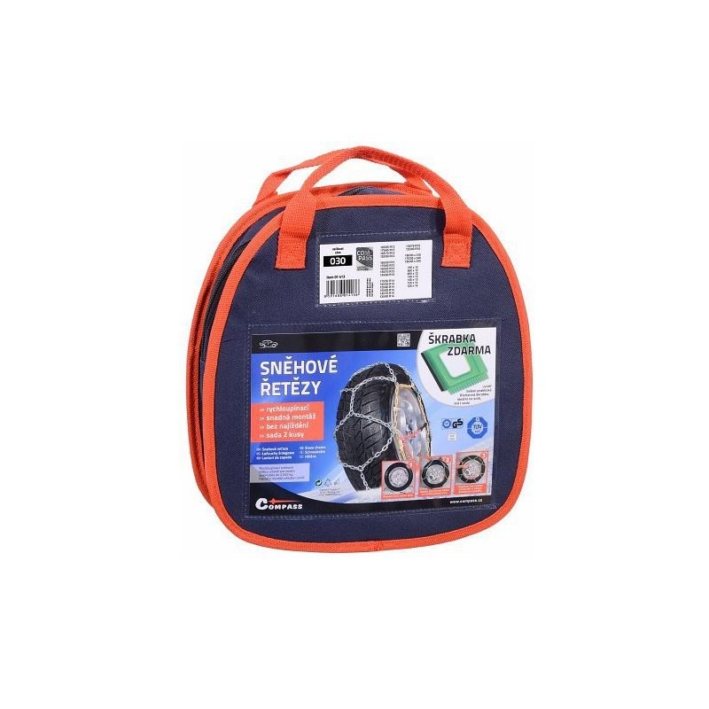 Sněhové řetězy X90 3,0mm 9mm NYLON BAG