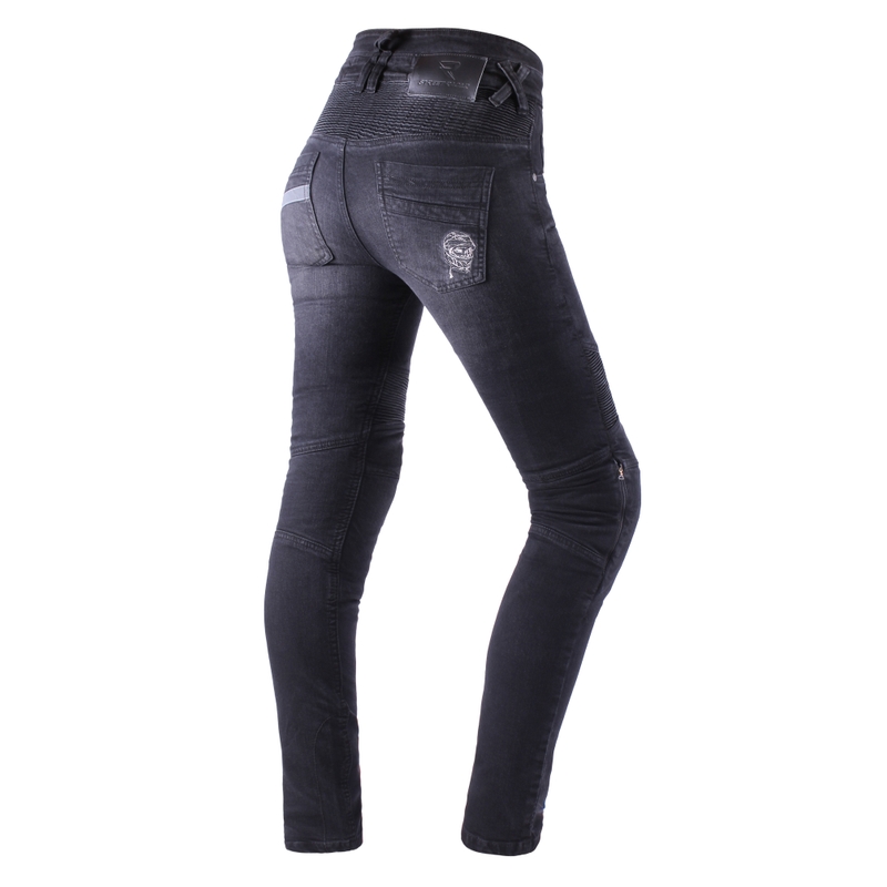 Women's Street Racer Spike II Slim fit CE jeans sort