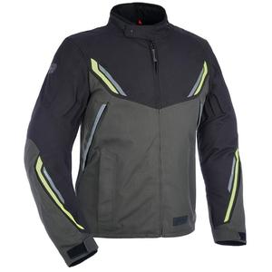 Oxford Advanced Hinterland sort-grå-fluogul motorcykeljakke