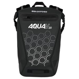 Vandtæt rygsæk Oxford AQUA V20 sort 20 l