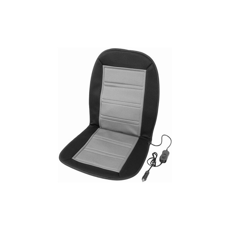 Potah sedadla vyhřívaný s termostatem 12V LADDER šedý