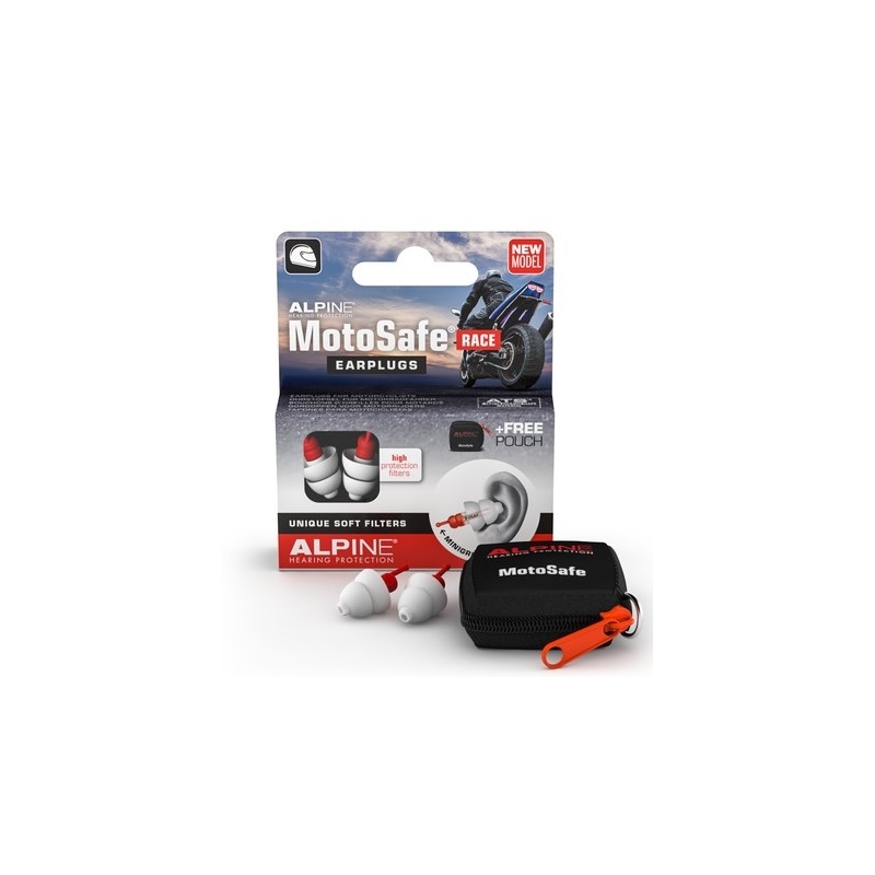 ALPINE MotoSafe Ørepropper - Race