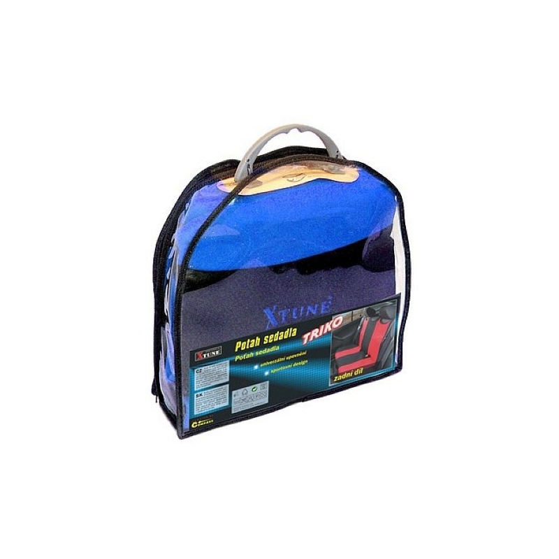 Potah sedadla TRIKO 1ks modrý