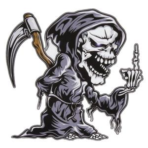 Klistermærke Skull til højre