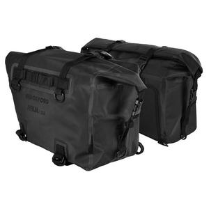 Oxford AQUA P32 sort 16 l sidetaske til motorcykel