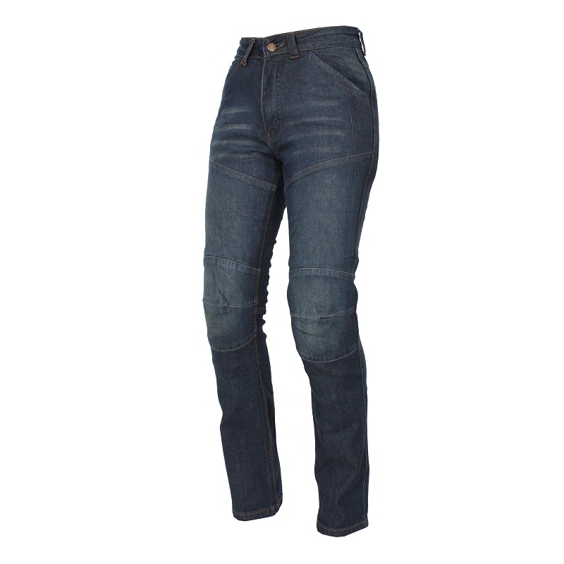 Dámské jeansy na motorku Roleff Jeans modré - II. jakost