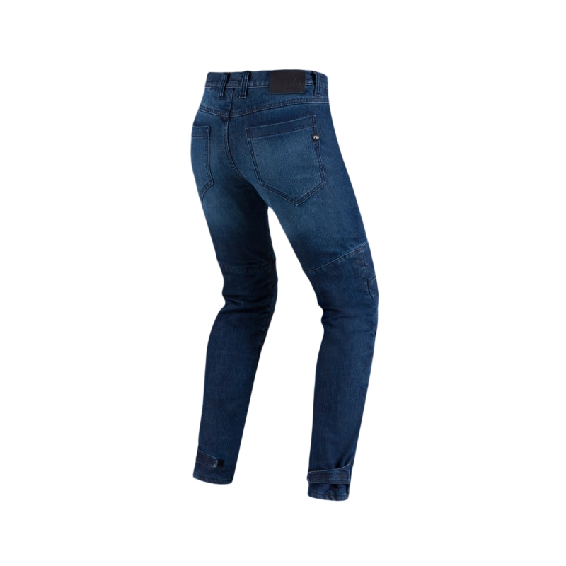 PMJ Titanium blå motorcykeljeans udsalg