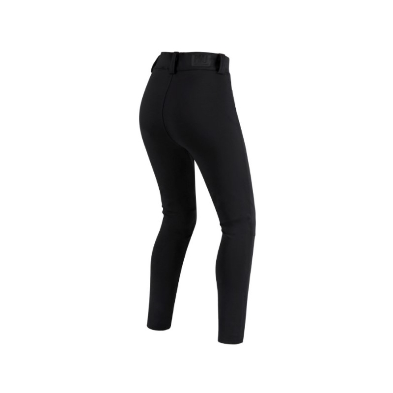Motorcykelleggings til kvinder PMJ Spring sort udsalg