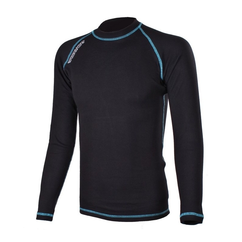 Termo T-shirt RSA Heat sort - blå langærmet