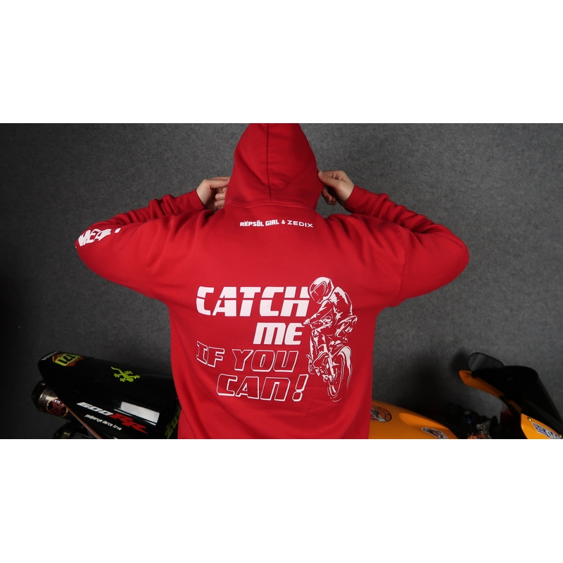 Sweatshirt Catch me if you can red