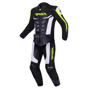 RSA Blade sort-hvid-fluogul jumpsuit til mænd udsalg