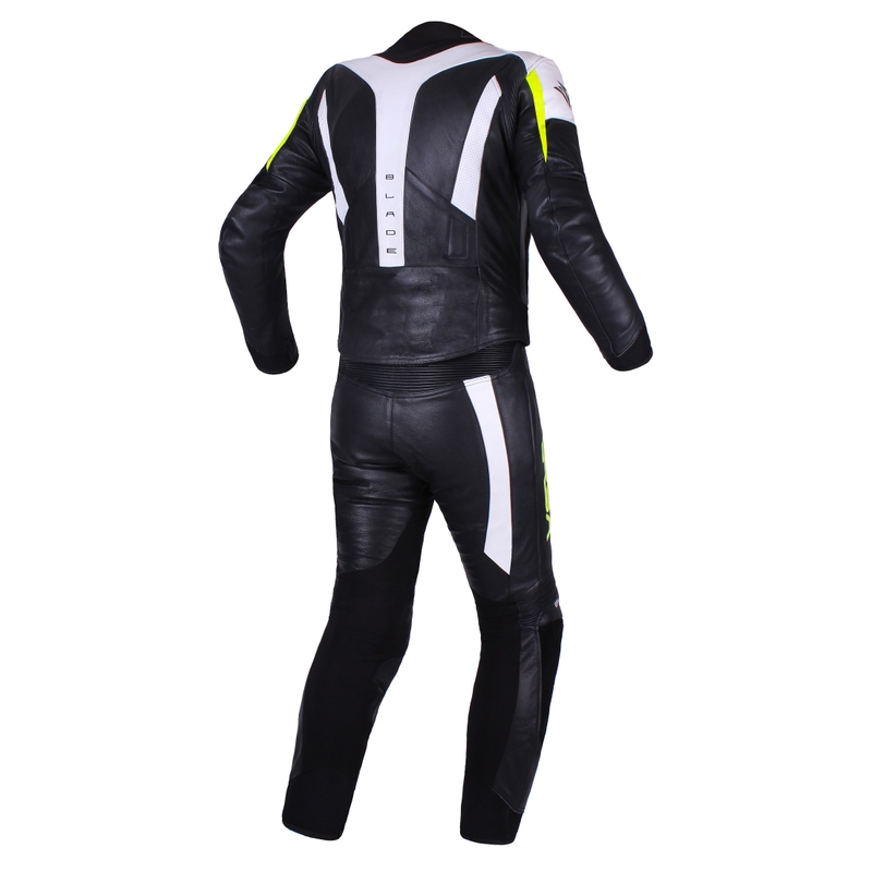 RSA Blade sort-hvid-fluogul jumpsuit til mænd udsalg