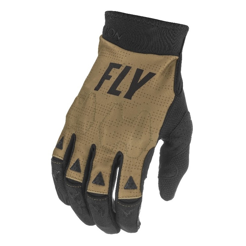 Motokrosové rukavice FLY Racing Evolution 2021 zeleno-černo-červené