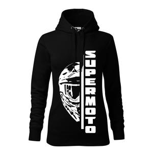Sweatshirt til kvinder SUPERMOTO sort udsalg