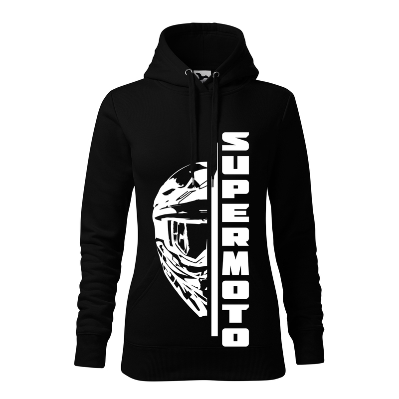 Sweatshirt til kvinder SUPERMOTO sort udsalg