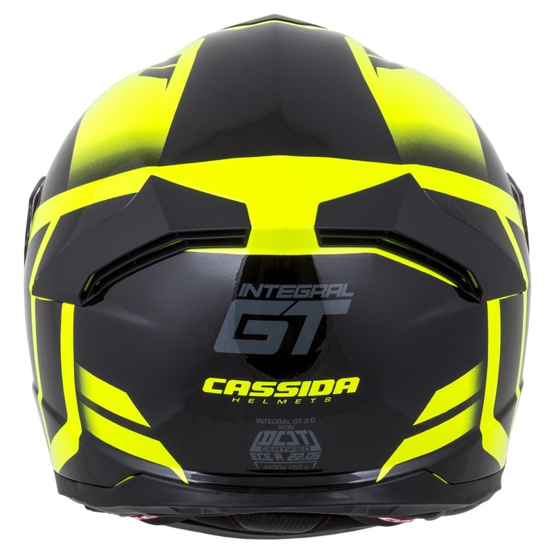 Integrální přilba Cassida Integral GT 2.0 Ikon černo-fluo žlutá