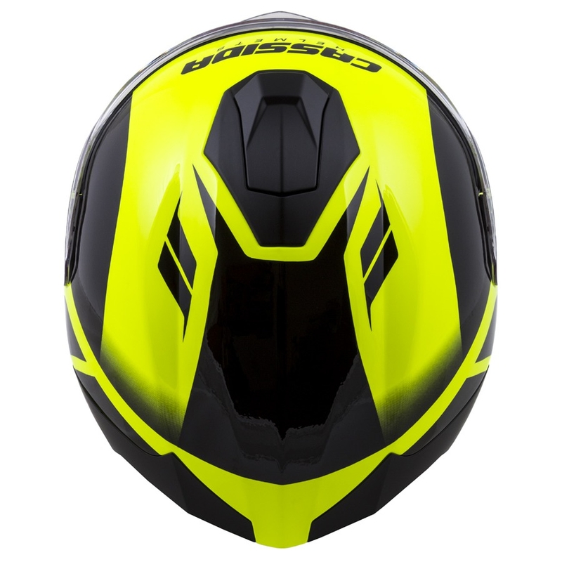 Integrální přilba Cassida Integral GT 2.0 Ikon černo-fluo žlutá