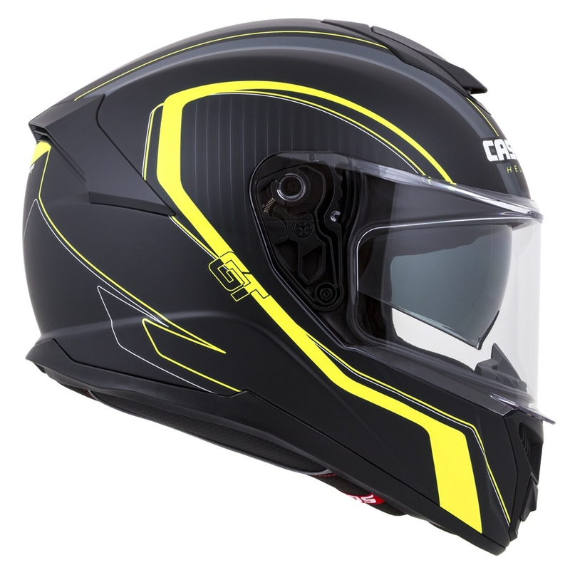 Integrální přilba Cassida Integral GT 2.0 Reptyl černo-šedo-fluo žlutá