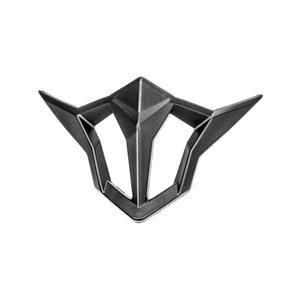 Ventilationsdæksel foran til Cassida Cross Pro II-hjelm, sort