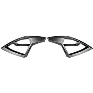 Frontbetræk til Cassida Cross Pro II-hjelm, sort