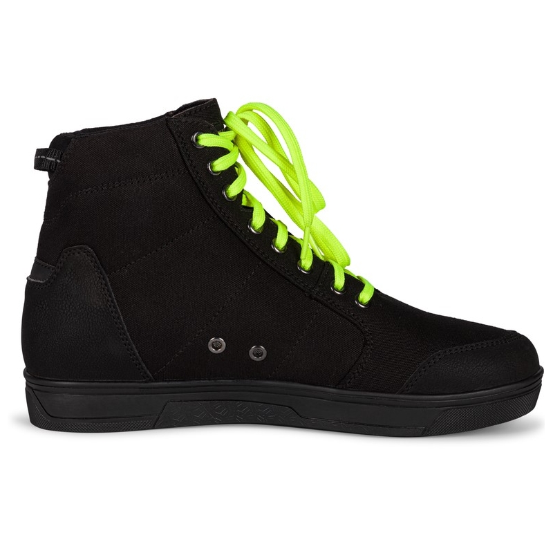 Ozone Town motorcykelstøvler sort-fluo gul