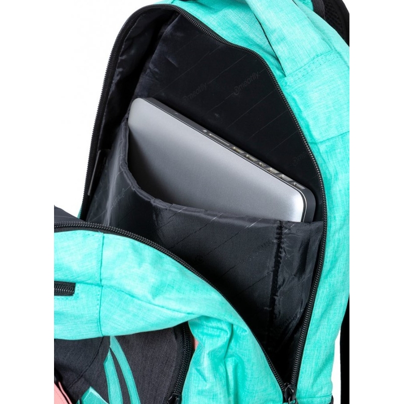 Batoh Meatfly Exile 5 zeleno-růžovo-černý