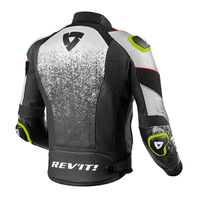Bunda na motorku Revit Quantum Air černo-bílá výprodej