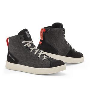 Revit Delta H2O sorte og hvide motorcykelstøvler