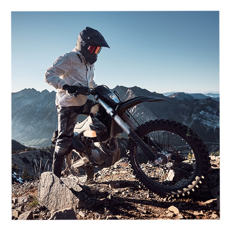 Revit Rain Smock Barrier Motorcykelregnjakke Hvid