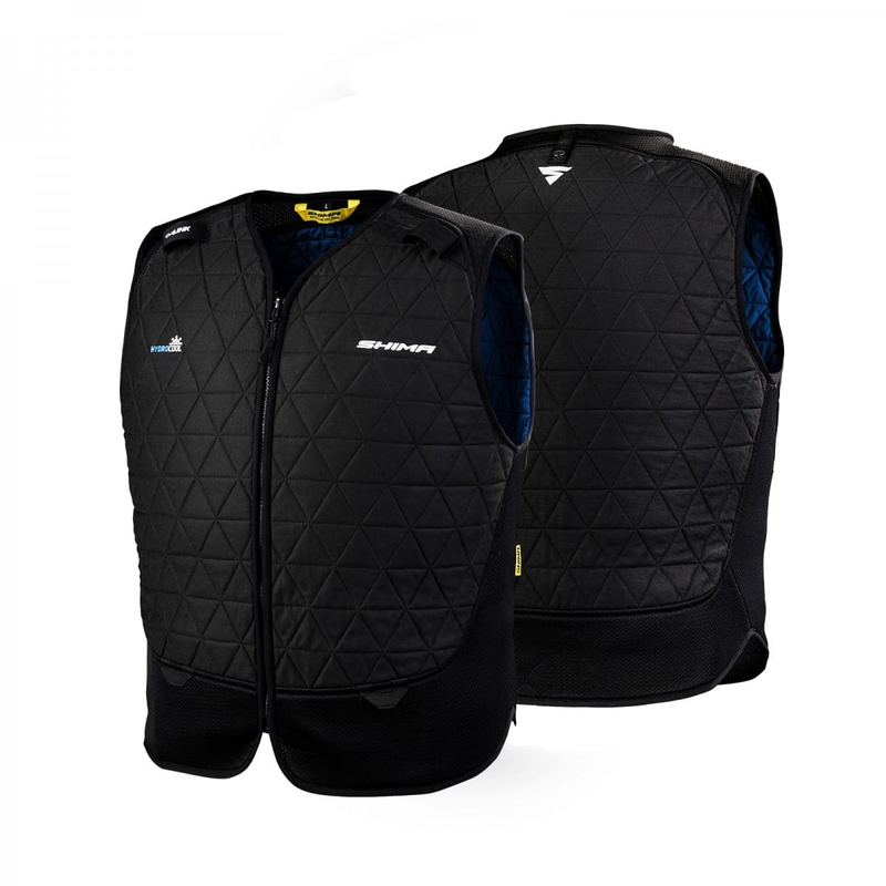 Shima Hydrocool Hyper Kewl Motorcycle Cooling Vest Sort