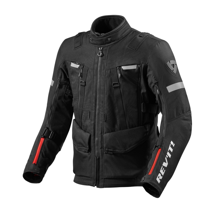 Motorcykeljakke Revit Sand 4 H2O sort udsalg