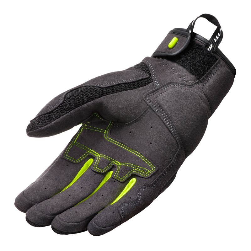 Revit Volcano motorcykelhandsker sort-fluogul udsalg