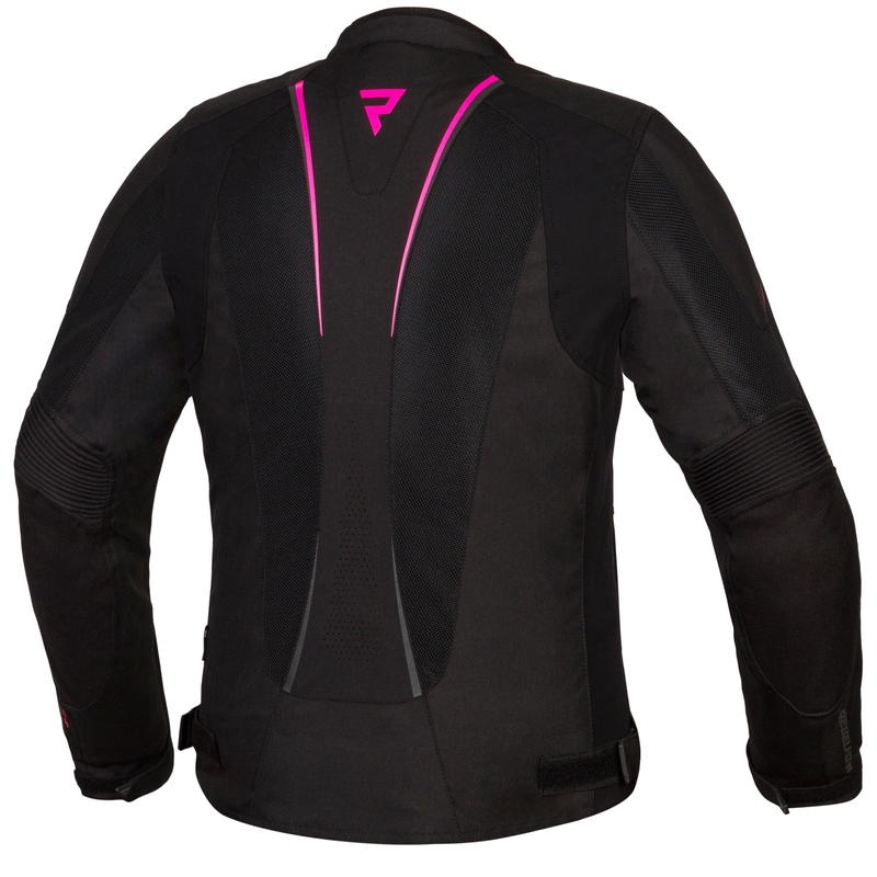 Rebelhorn Hiflow IV Black-Fluo Pink motorcykeljakke til kvinder udsalg