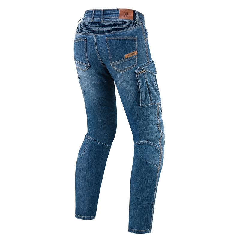 Rebelhorn Vandal blå motorcykeljeans