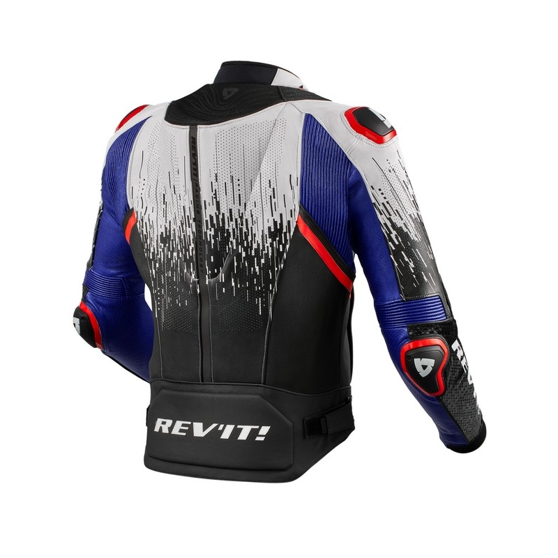 Bunda na motorku Revit Quantum 2 Pro Air černo-bílo-modrá výprodej
