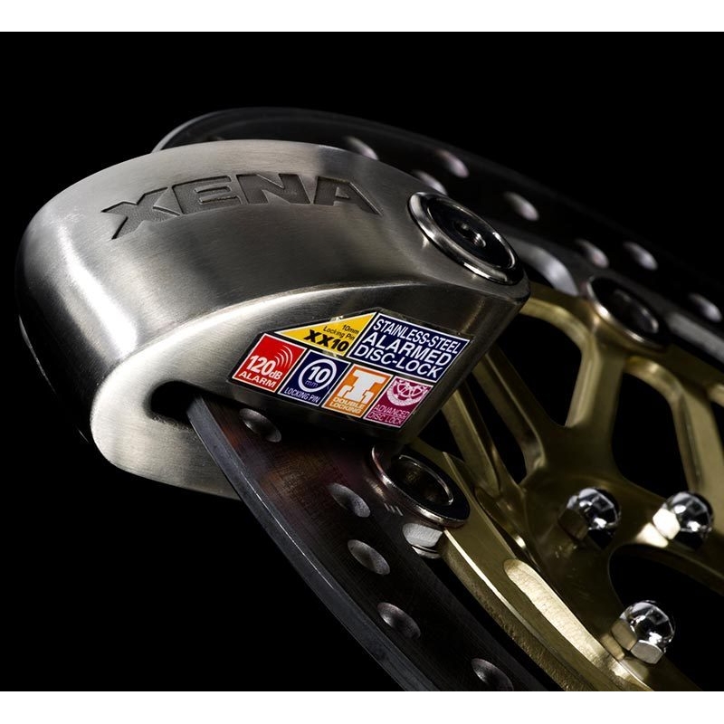 Skivebremselås XENA XX10 sølv